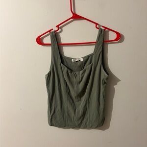Lola Grace Elegant Green Sleeveless Top Size XL